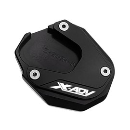 For Honda X-ADV XADV 750 XADV750 X ADV 750 2021 2022 2023 2024 2025 2026 Motorcycle Side Stand Extension Plate Stand Magnification Support Pad Accessories (Black)