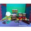 CASTILLO DIDÁCTICO Kit Con 14 Instrumentos Musical De Percusión Con