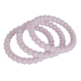 ohlivia Janne Teether Set of 3 Plain Mystic Lilac