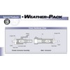 APTIV Packard (2 Circuits) Weatherpack, Waterproof, Terminal Kit 18, 20
