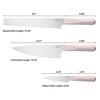CIARRA Professional Kitchen Knife Set, 3 PCS Stainless Steel Chef