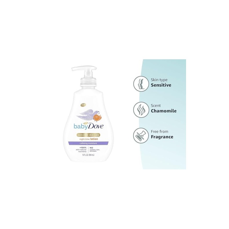Baby Dove Loción Corporal Noches Tranquilas 400ml
