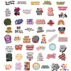 50 PCS Pegatinas de Vinilo, Papel Decorativo Portátiles, Scrapbook, Termos,