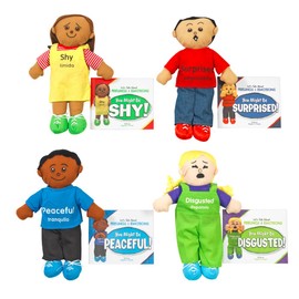 Excellerations Emotions Books and Dolls - Set of 8