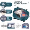 Travel Duffel Bag with Shoes Compartment, Overnight Weekender Bags for