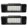 KaTur 2x White 18SMD LED License Plate Light For P