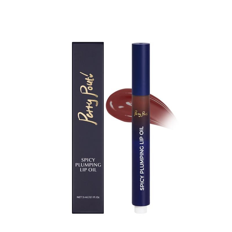 Spicy Plumping Lip Oil - Color: Cayenne