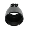 Flowmaster 15407B Exhaust Tip 4.5 Inch Angle Cut Black Ceramic
