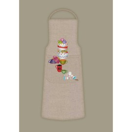 Le Bonheur des Dames Cross Stitch Kit White