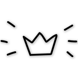 My Vinyl Story King Queen Royal Crown Funny Decal Sticker Decor Bedroom Decoration Art Decal Decoration Adhesive Removable Vinyl Artwork Kids Decorative Wall Art Graphic Signs