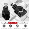 JAVIK Heavy Duty 1 Inch Aluminum Alloy Motorcycle Handlebar Risers