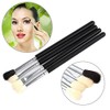ELEGANI Eye Makeup Cosmetic Wool Eyeshadow Powder Foundation Blending Brush
