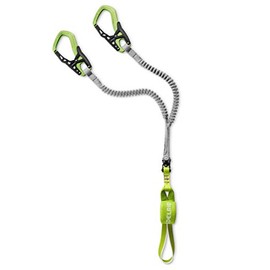 EDELRID Cable Comfort VI Climbing Set with Large One Touch II Carabiners and Swivels to Prevent Twisting