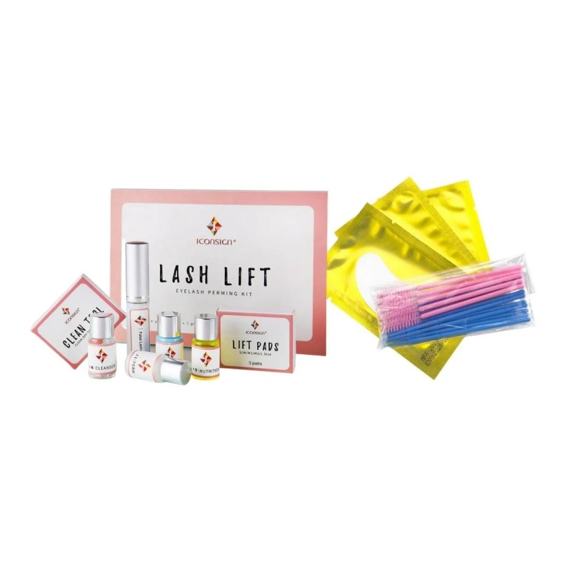 Rizado De Pestañas Lash Lifting Iconsign El Kit + Completo
