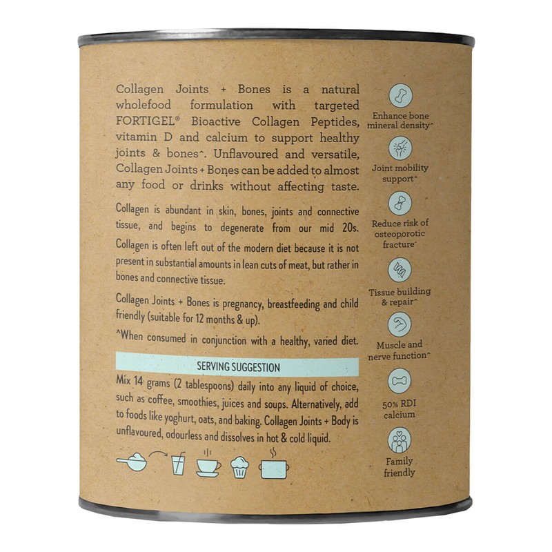 Nutra Organics Collagen Joints + Bones, 450g