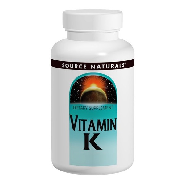 Source Naturals Vitamin K Tablets 100