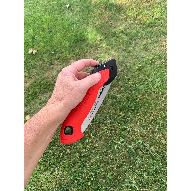 Corona Tools RazorTOOTH 7″ Folding Pruning Saw – 7" Curved