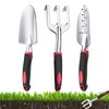 Garden Hand Tools Set - 3-Piece Non-Slip Gardening Tools -
