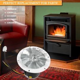 for Whitfield 12056010 Pellet Stove Combustion Exhaust Blower Motor for Whitfield Advantage