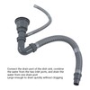Kitchen Sink Strainer Drain Hose Single Sink Drain Set Kitchen