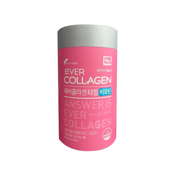 Ever Collagen Time Biotin 3g x 30 packets / Genuine