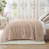 Whale Flotilla Cuddly Blanket, Fluffy Blanket with 3D Jacquard Pattern,