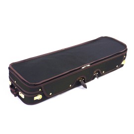 NO label 4/4 Pro. Enhaced Wooden Black Violin Case-I + free violin string - Limited