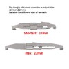 1pc Silver Ingrown Toenail Correction 17 to 22mm Adjustable Stainless