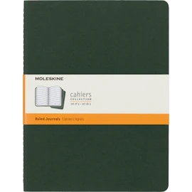 Moleskine Cahier Notebook (Pack of 3). x-large