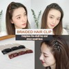2 in 1 Multi Clip Hair Accessories - Braided Clips