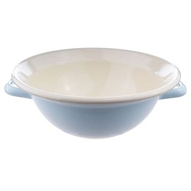 Riess 0598-006 Classic - Household Articles Colour/Pastel Bowl with 2 Handles, Diameter-22 cm Turquoise