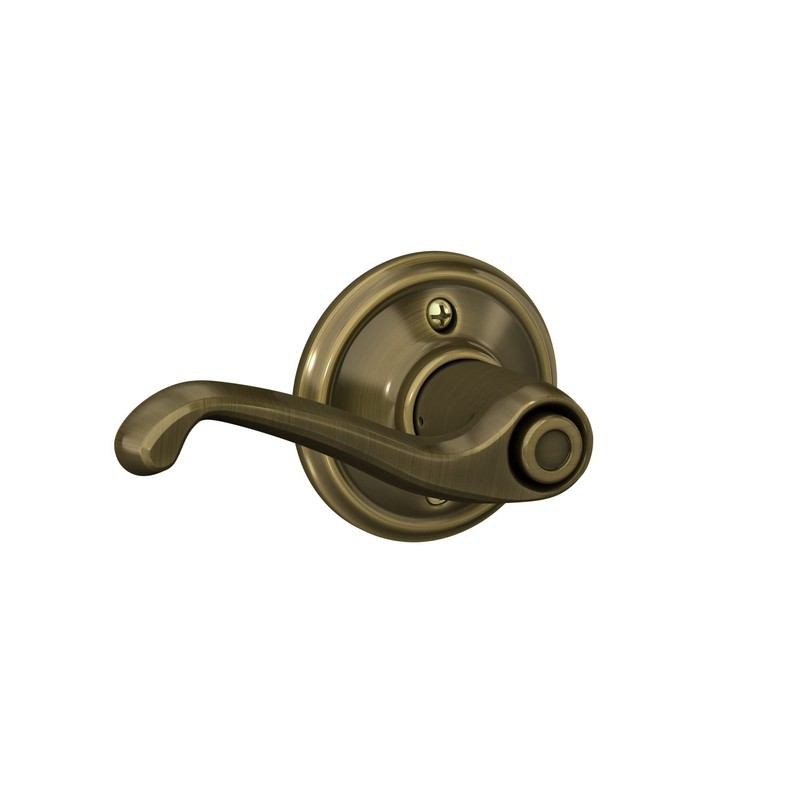 Schlage F40 FLA 609 Flair Door Lever, Bed & Bath