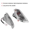 Pair Front Turn Signal Light Plastic 204360F Fit for Piaggio