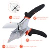 LeafLux Miter Shears for Wood Trim, Adjustable 45 to 135