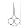 Outanaya Compact Portable Eyebrow Scissors Durable Grooming Tool for Precision