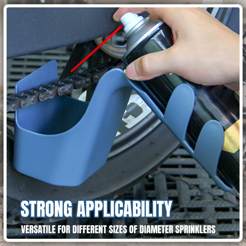 Towwoo Motorcycle Chain Cleaning Tool Oil Storage Splashback for Bicycle