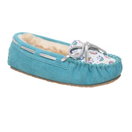 Minnetonka C Cassie, Unicorn Turquoise, 3, M