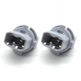 12Pcs Car T20 Socket Brake Tail Lamp Rear Light Socket Holder for Accord T20W 33515-S50-003