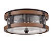 DEYNITE Farmhouse Ceiling Light Fixture 2-Light Hallway Ceiling Light in