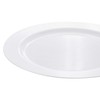 Gräwe Premium Disposable Plates 19 cm Sturdy with Silver Edge