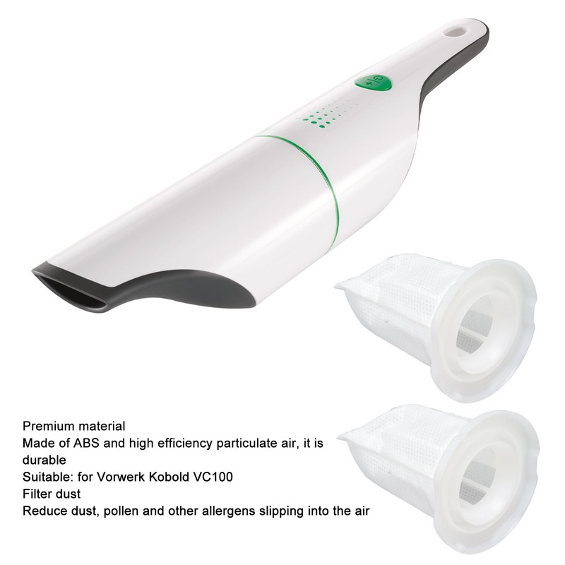 Vacuum Cleaner Filters for Vorwerk Kobold VC100 Sweeper Replacement Filter