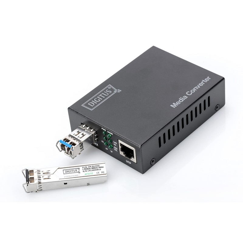 Assmann Digitus 82130 Gigabit Media Converter RJ45/SFP