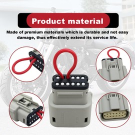 stymart Carplay Jumper Plug Compatible with Harley Davidson 2019 and up GTS Radio for Road Glide or Street Glide with Boom