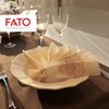 Fato - Trockene Papierservietten, Airlaid, Textileffekt, Packung mit 50 Servietten,