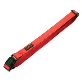 Ultrahund, Dog Jogging Belt Adjustable 'Hands Free' for Waist or Shoulders, Fits 24" to 48", Red