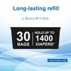 Diaper Refill Bags Compatible with Genie Easy Roll & Platinum