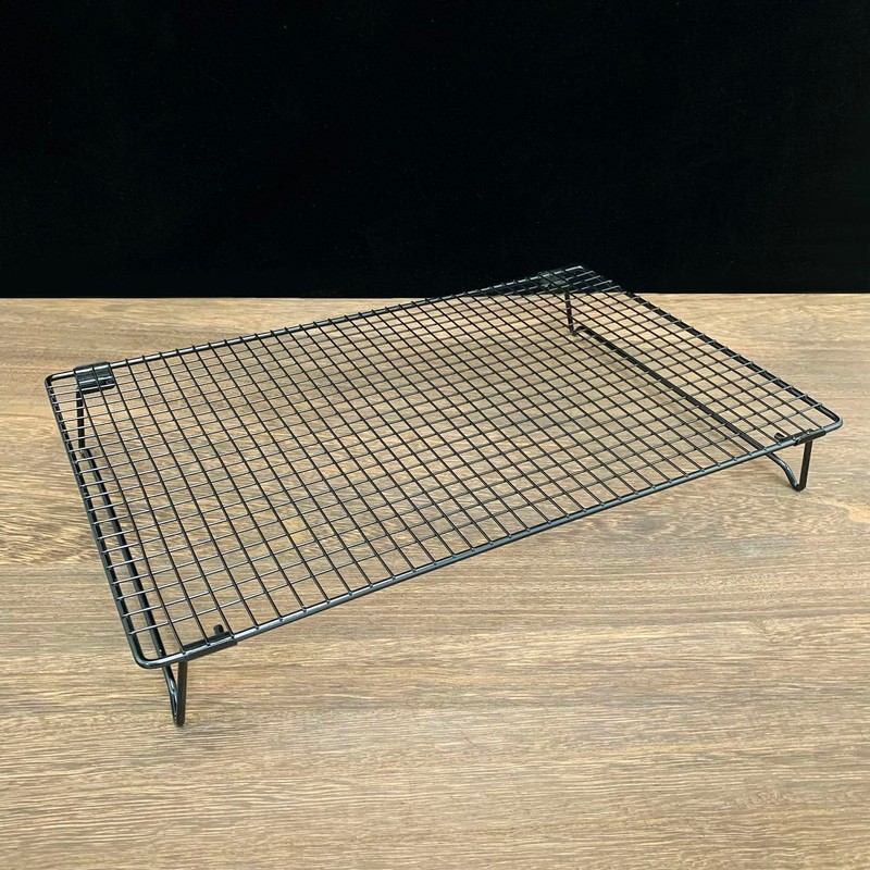 budimer Set of 2 Cooling Racks with Folding Legs，for Cooking,