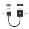 JAMEGA - VGA to HDMI Adapter with Audio Support 1080P