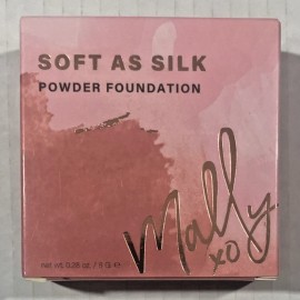 Mally (2) Mally Beauty Matte Finish Foundation Deep Powder 0.28 oz Soft Lightweight