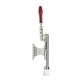 Oenophilia Bar Pull Wall Mount, Professional Wine Bottle Cork Remover, Chrome Plated, Corkscrew Removes Cork in Seconds
